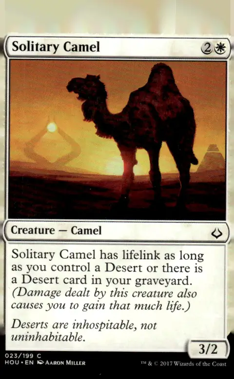 2017 Hour of Devastation (HOU) #23/199 Solitary Camel