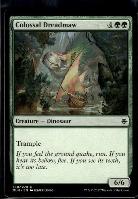 2017 Magic: The Gathering - Ixalan (XLN) #180/279 Colossal Dreadmaw