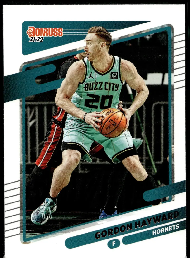 2021-22 Donruss Basketball #198 Gordon Hayward (front)