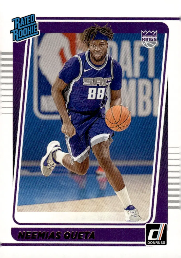 2021-22 Donruss #206 Neemias Queta (front)