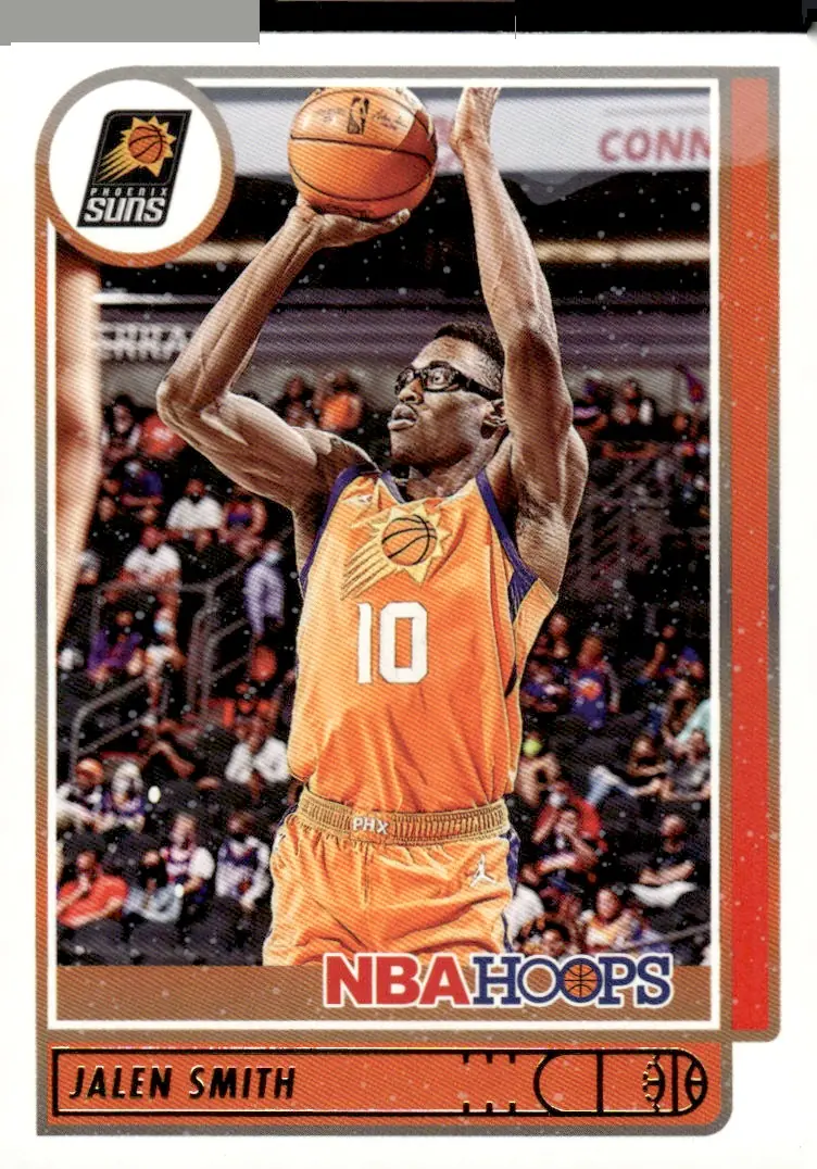 2021-22 NBA Hoops #66 Jalen Smith (front)