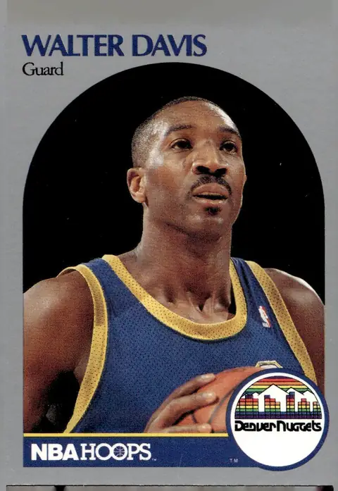 1990-91 NBA Hoops #93 Walter Davis