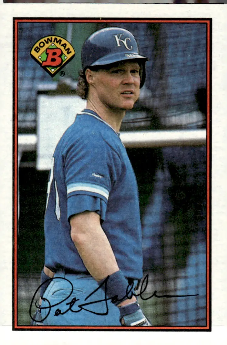 1989 Bowman #125 Pat Tabler (front)