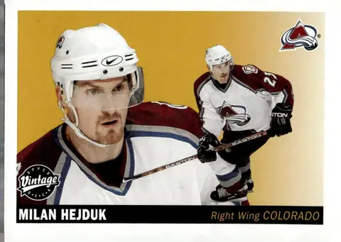 2002-03 Upper Deck Vintage #66 Milan Hejduk