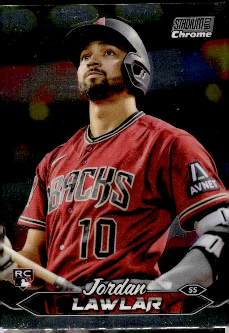 2024 Topps Stadium Club Chrome #12 Jordan Lawlar (front)