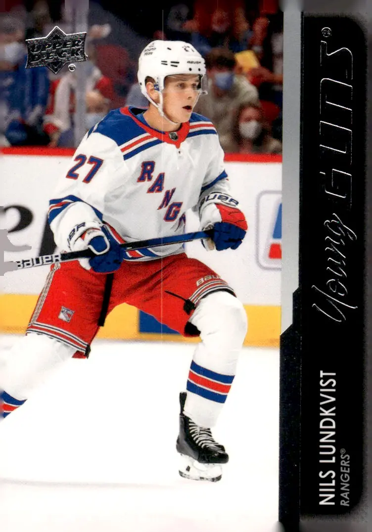 2021-22 Upper Deck Series 2 #456 Nils Lundkvist (front)