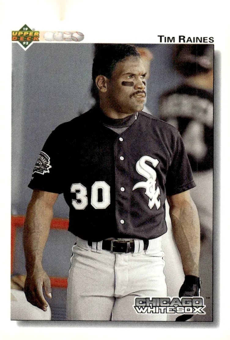 1992 Upper Deck #575 Tim Raines (front)