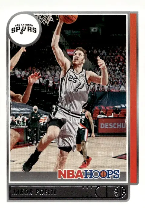 2021-22 NBA Hoops #44 Jakob Poeltl