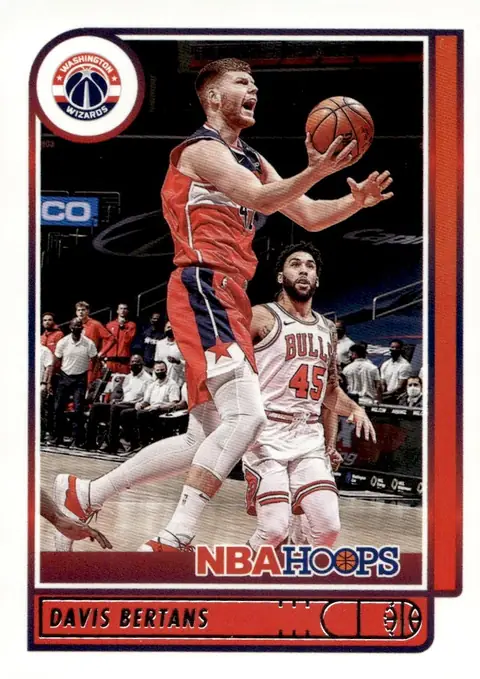 2021-22 NBA Hoops #130 Davis Bertans