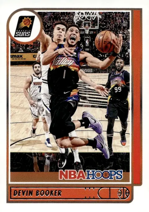 2021-22 NBA Hoops #6 Devin Booker