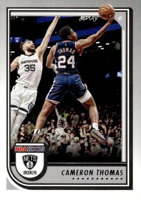 2022-23 NBA Hoops #14 Cameron Thomas