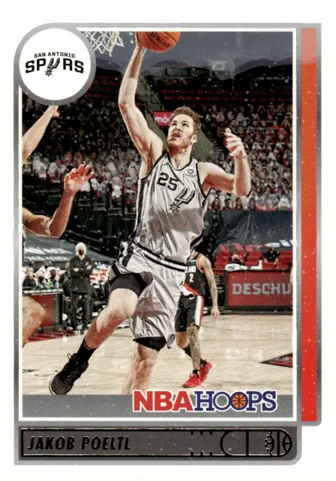 2021-22 NBA Hoops #44 Jakob Poeltl