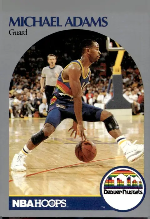 1990-91 NBA Hoops #91 Michael Adams