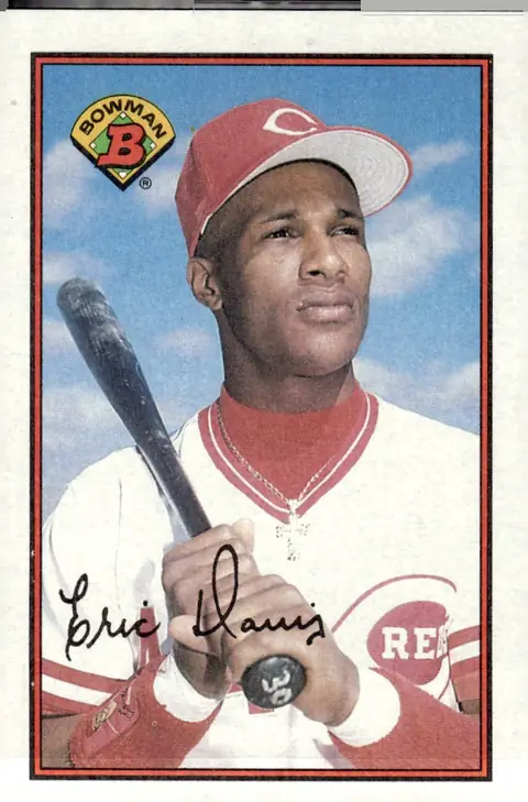 1989 Bowman #316 Eric Davis