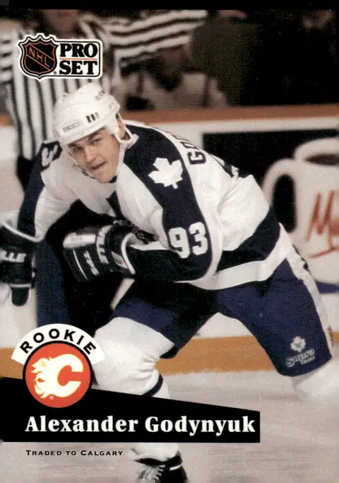 1991-92 Pro Set (Series 2) #563 Alexander Godynyuk