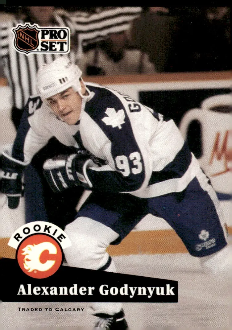 1991-92 Pro Set (Series 2) #563 Alexander Godynyuk (front)