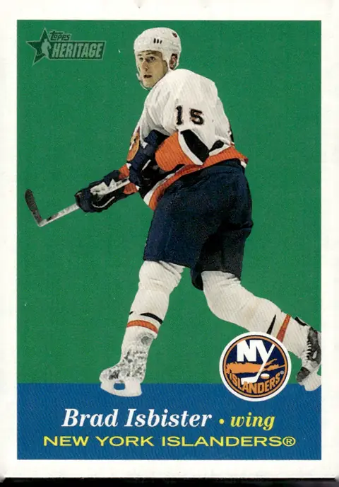 2001-02 Topps Heritage #98 Brad Isbister