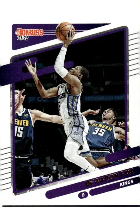 2021-22 Donruss #126 De'Aaron Fox