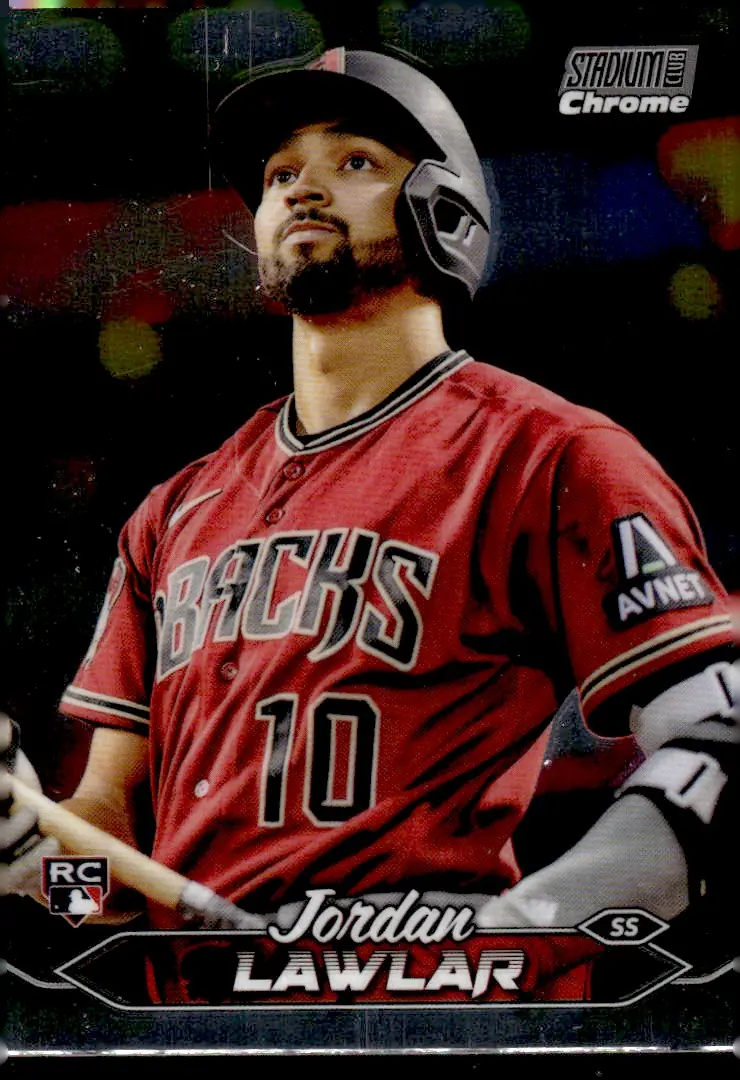2024 Topps Stadium Club Chrome #12 Jordan Lawlar (front)