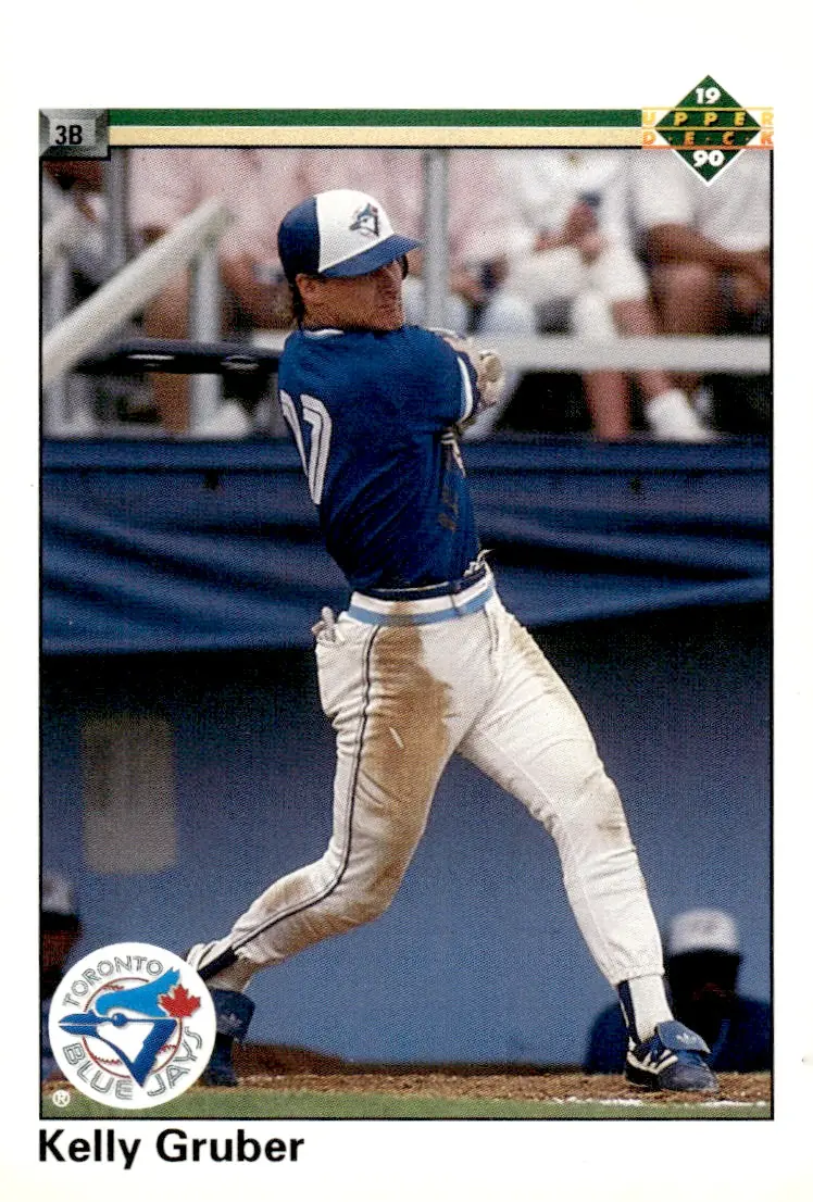 1990 Upper Deck #111 Kelly Gruber (front)