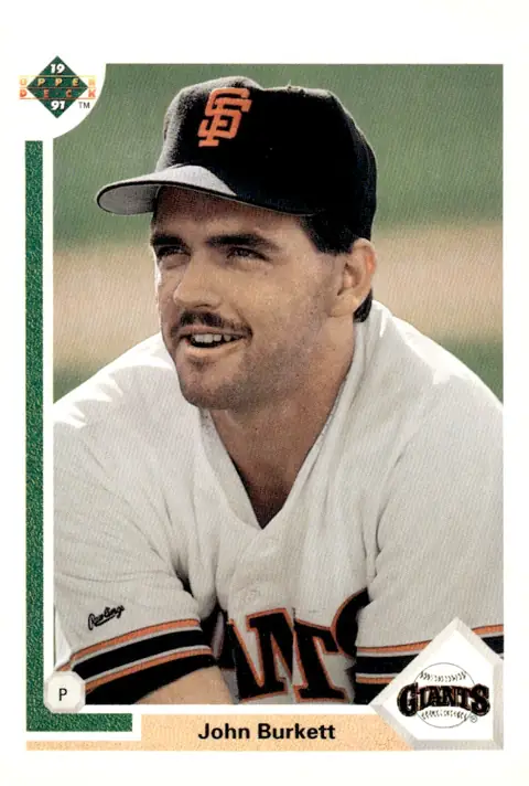 1991 Upper Deck #577 John Burkett