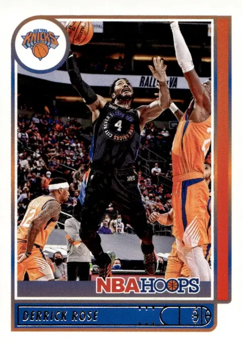 2021-22 NBA Hoops #167 Derrick Rose