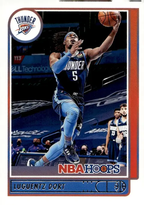 2021-22 NBA Hoops #33 Luguentz Dort