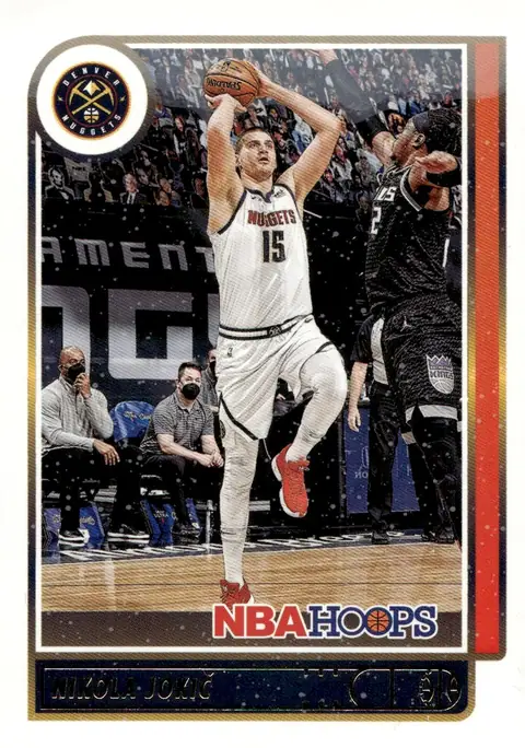 2021-22 NBA Hoops #11 Nikola Jokić – Winter