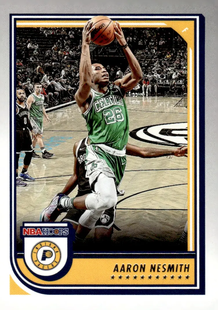 2022-23 NBA Hoops #56 Aaron Nesmith (front)