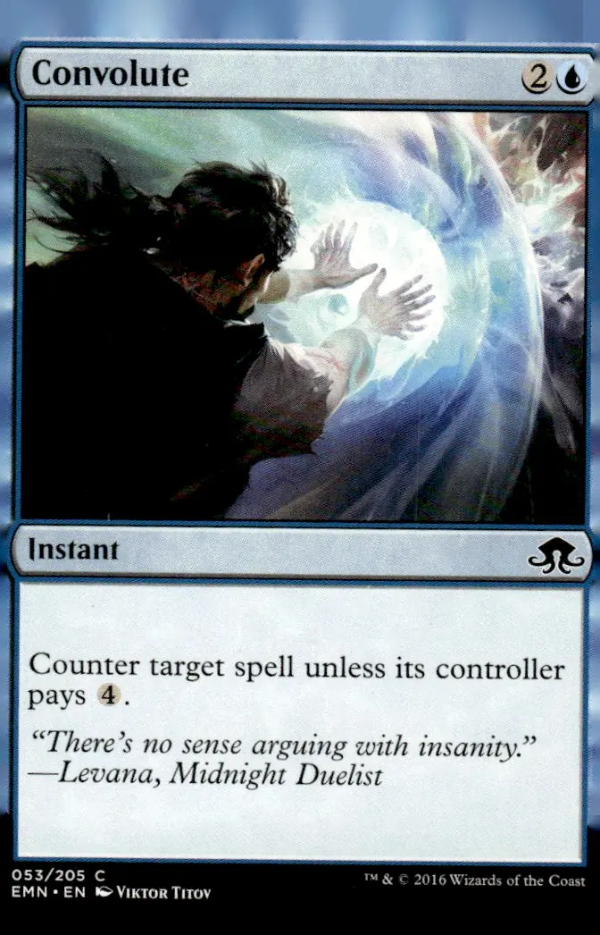 2016 Eldritch Moon (EMN) #053/205 Convolute (front)