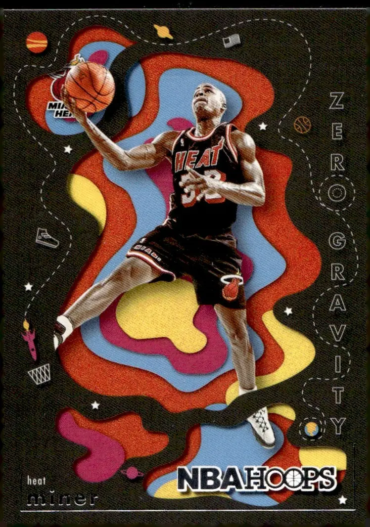 2021-22 NBA Hoops #15 Harold Miner (front)
