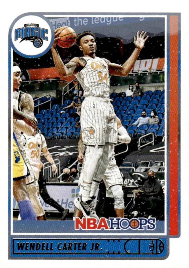 2021-22 NBA Hoops #42 Wendell Carter Jr. (front)