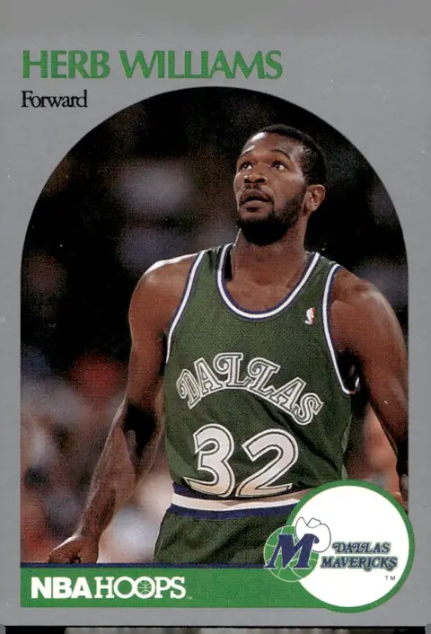 1990-91 NBA Hoops #90 Herb Williams