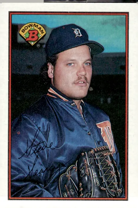 1989 Bowman #95 Steve Searcy