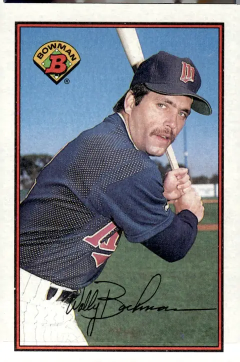 1989 Bowman #159 Wally Backman