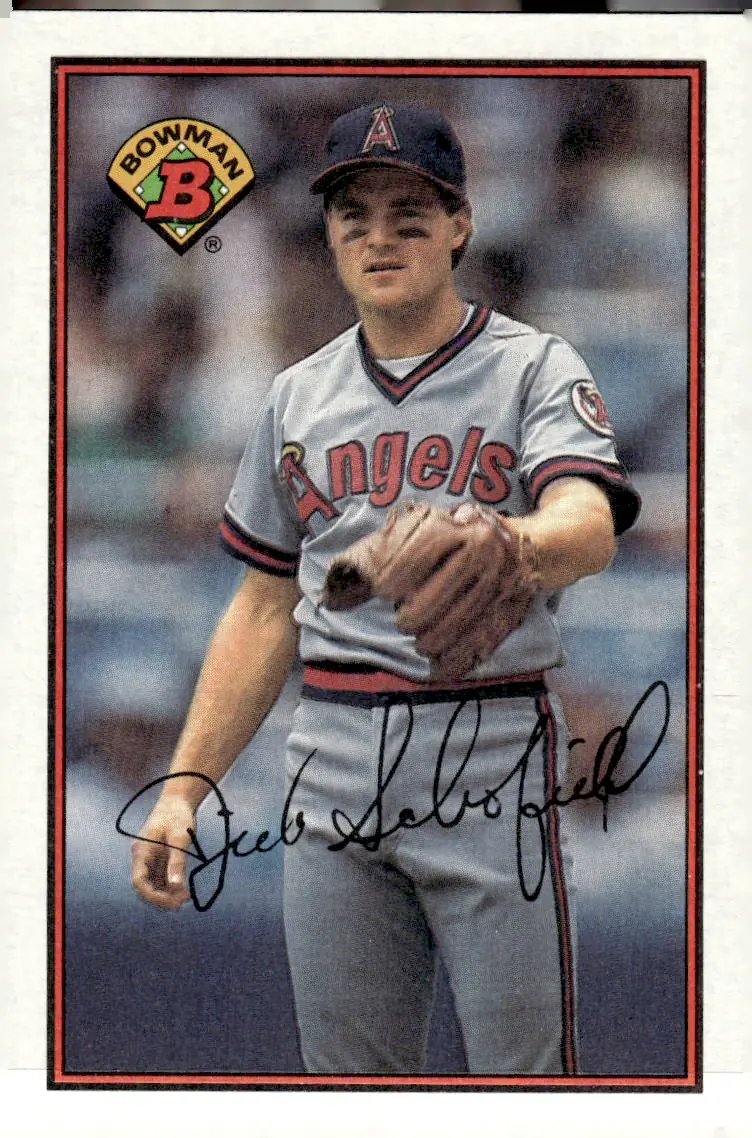 1989 Bowman #46 Dick Schofield (front)