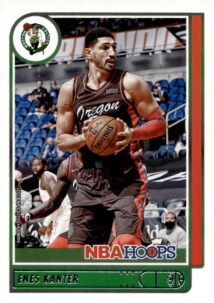 2021-22 NBA Hoops #111 Enes Kanter (front)