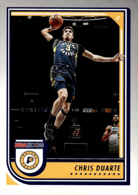 2022-23 NBA Hoops #55 Chris Duarte