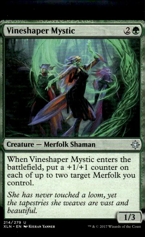 2017 Ixalan (XLN) #214/279 Vineshaper Mystic
