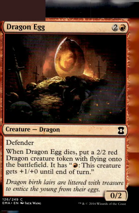 2016 Eternal Masters (EMA) #126/249 Dragon Egg