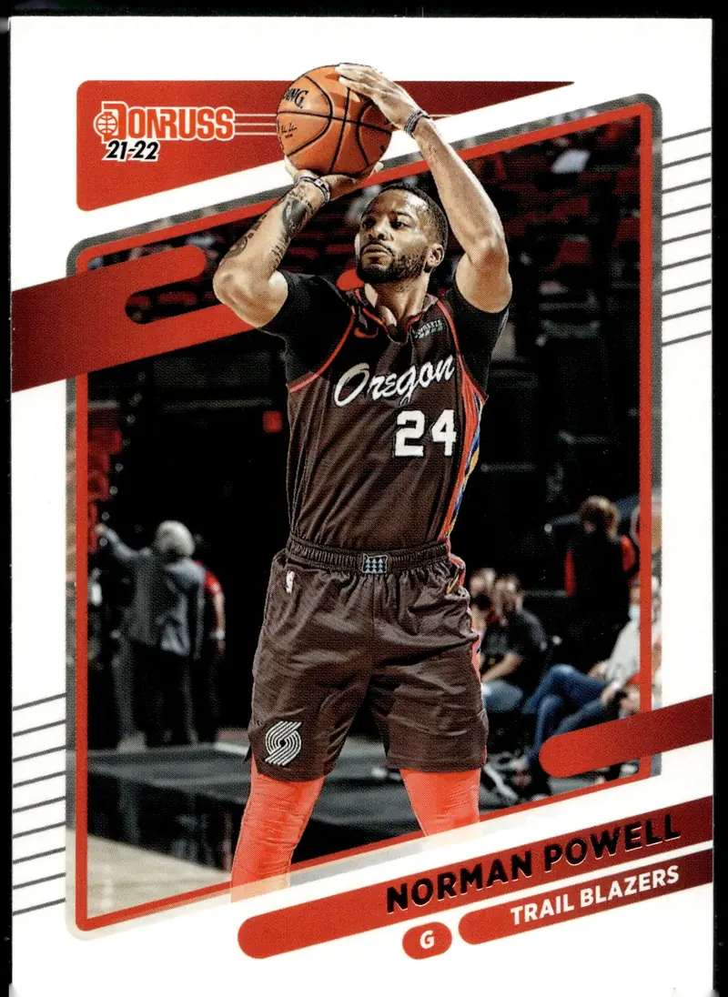 2021-22 Donruss #102 Norman Powell (front)