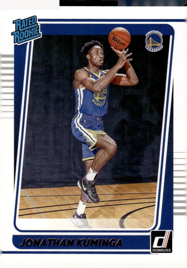 2021-22 Donruss #240 Jonathan Kuminga (front)