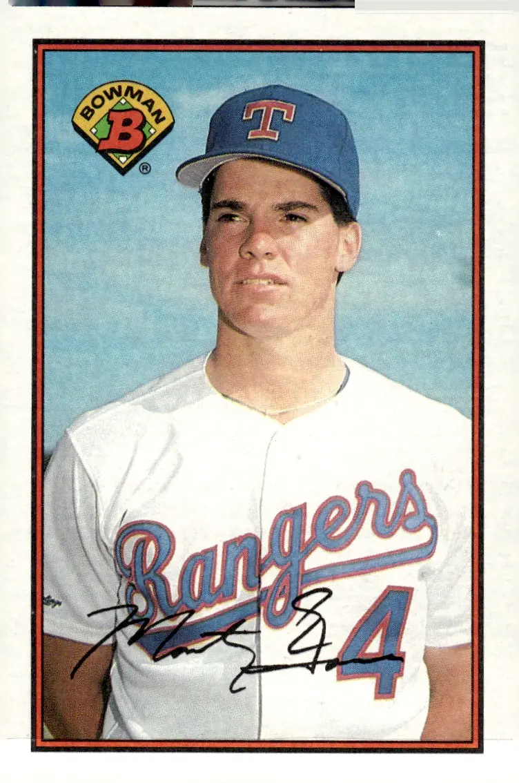 1989 Bowman #233 Monty Fariss (front)