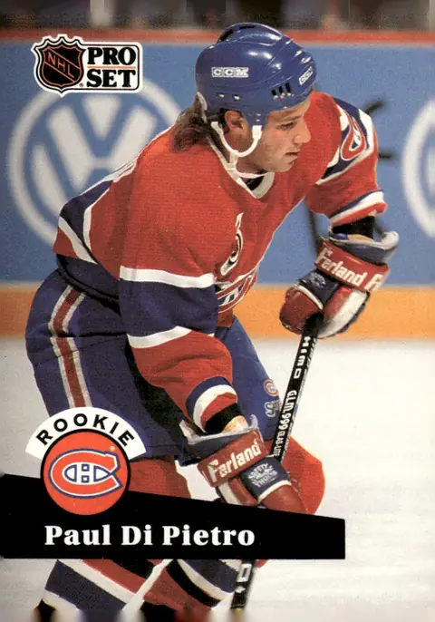1991-92 Pro Set #546 Paul Di Pietro