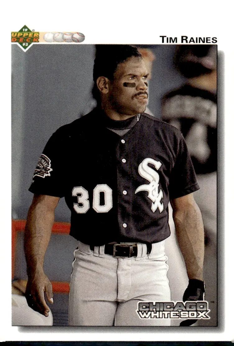 1992 Upper Deck Baseball #575 Tim Raines (front)
