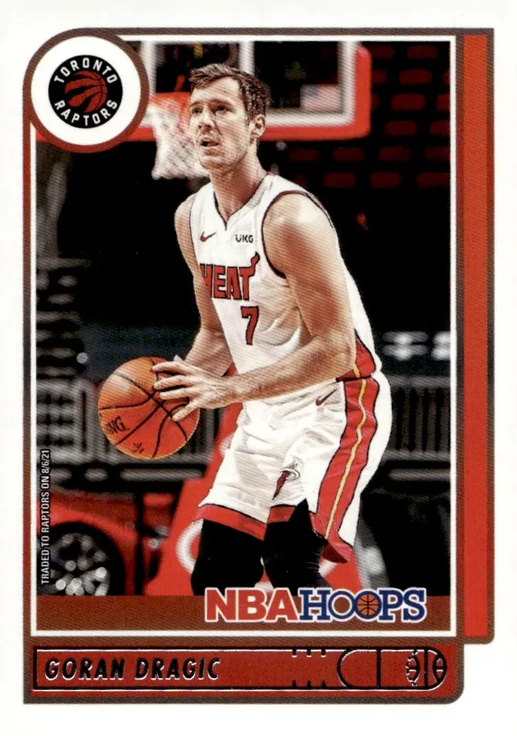 2021-22 NBA Hoops #50 Goran Dragic (front)