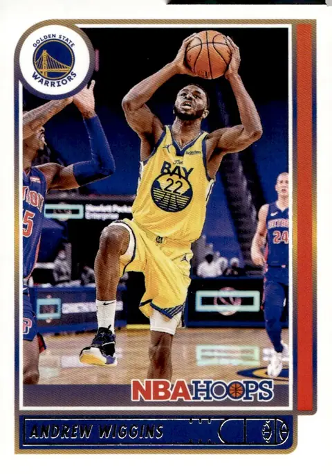 2021-22 NBA Hoops #38 Andrew Wiggins