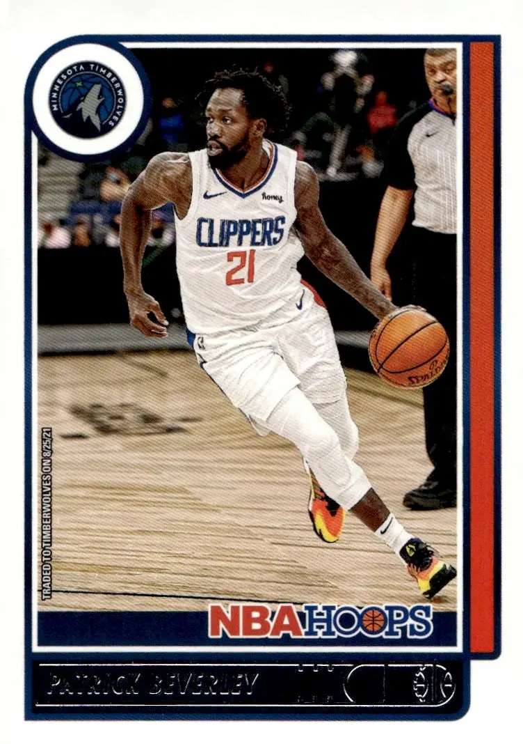 2021-22 NBA Hoops #126 Patrick Beverley (front)