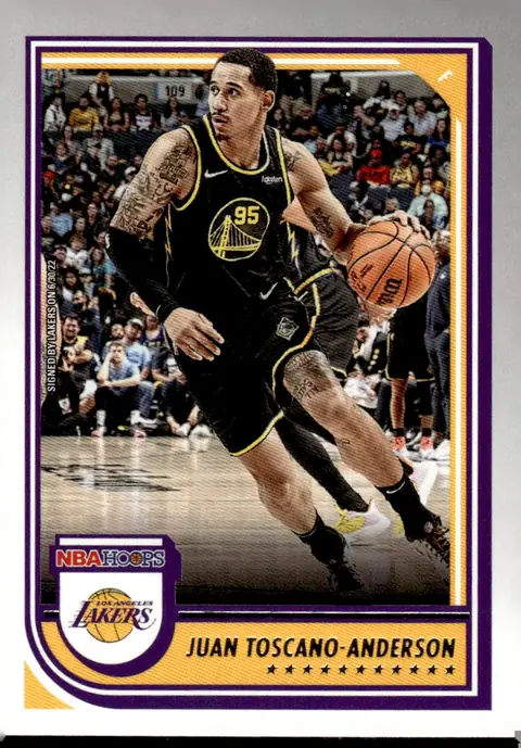 2022-23 NBA Hoops #173 Juan Toscano-Anderson