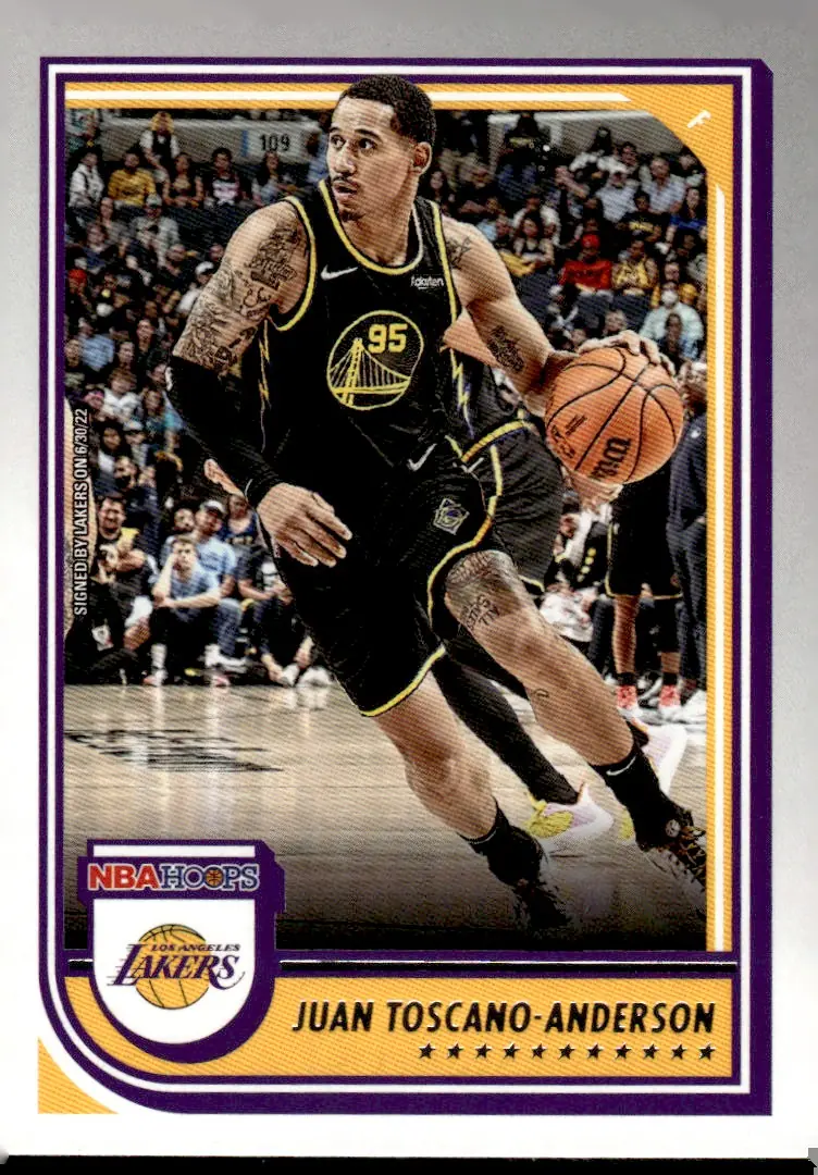 2022-23 NBA Hoops #173 Juan Toscano-Anderson (front)